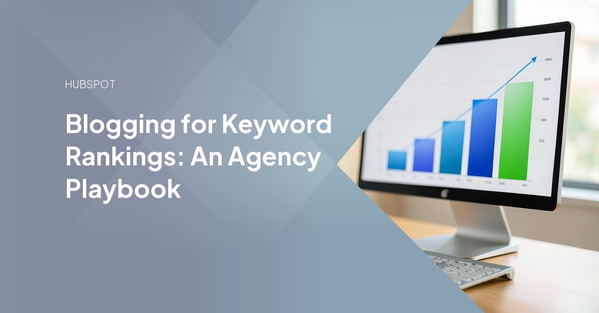 A keyword-to-buyer-journey content map showing blog topics assigned to problem, solution, and provider search stages
