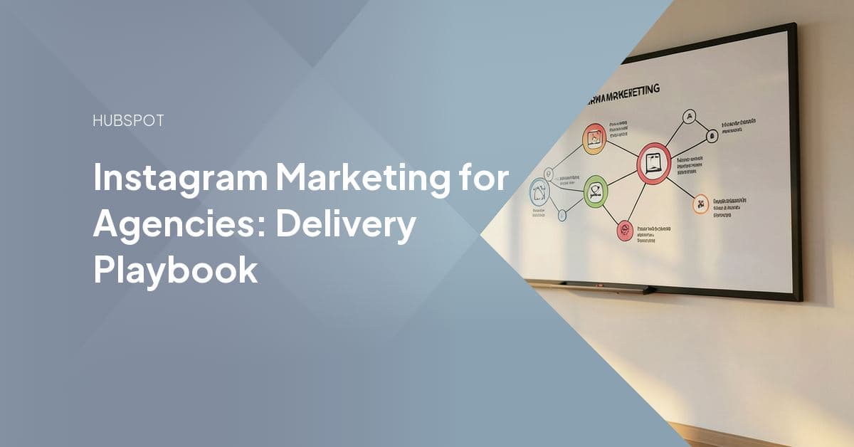 An agency team member managing an Instagram business profile, content calendar, and analytics dashboard for a client account.