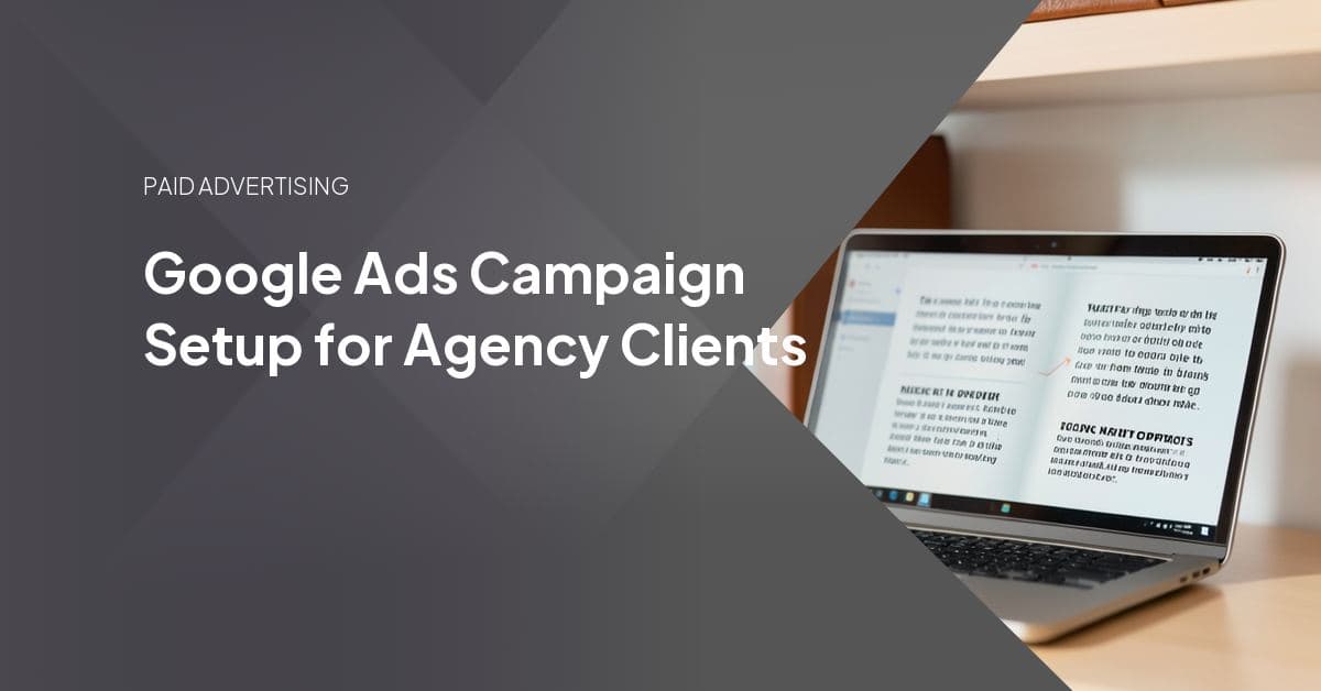 A marketer configuring campaign settings, budget, and bidding options on a Google Ads dashboard screen.