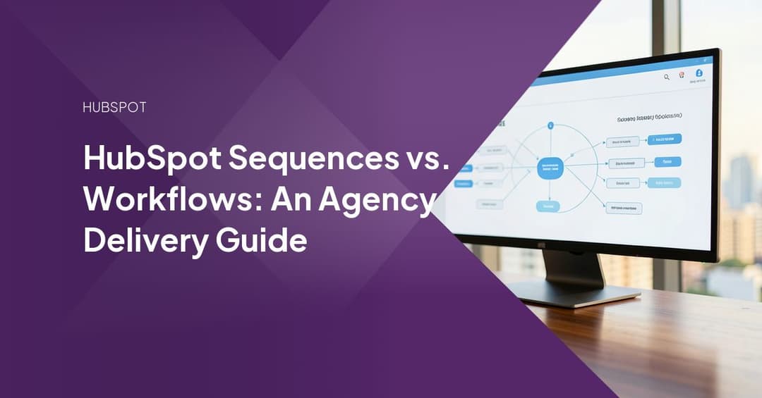 HubSpot Sequences vs. Workflows: An Agency Delivery Guide
