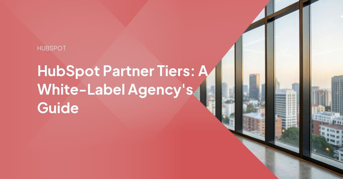 Tier badges representing HubSpot's Gold, Platinum, Diamond, and Elite Solutions Partner levels, illustrating how agencies size up a white-label delivery partner's track record.