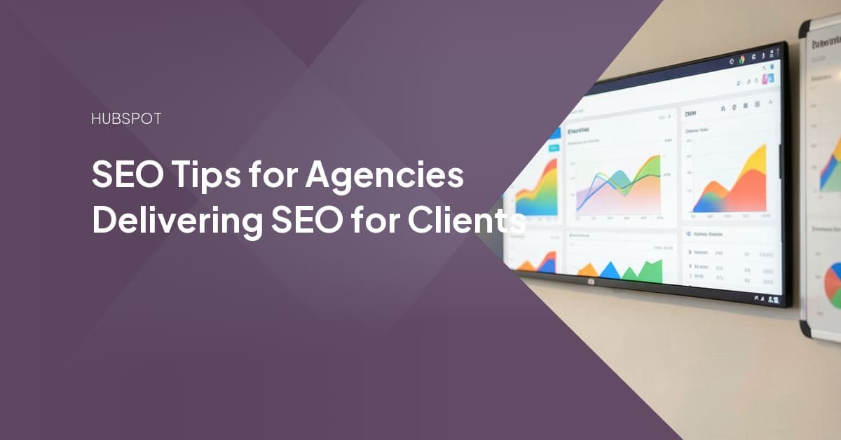 A search results dashboard showing rising keyword rankings and traffic charts, representing an agency's SEO delivery workflow for clients.