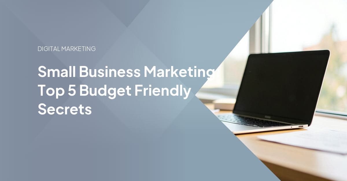 Small Business Marketing: Top 5 Budget Friendly Secrets