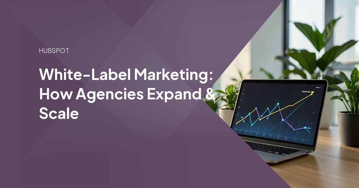 A marketing agency team reviewing a roadmap of white-label HubSpot service lines they can resell to clients under their own brand.