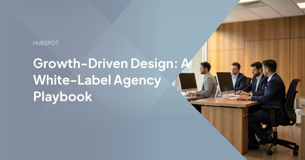 A website redesign roadmap broken into short iterative sprints, illustrating the launch-then-optimize cycle of Growth-Driven Design.