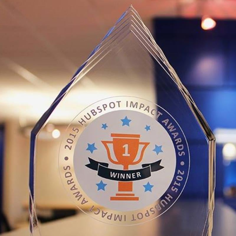 HubSpot Impact Award Winning Agency