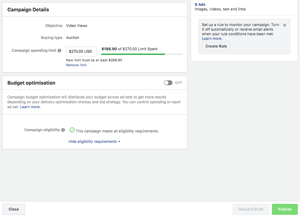 Campaign Budget Optimization Facebook Ads