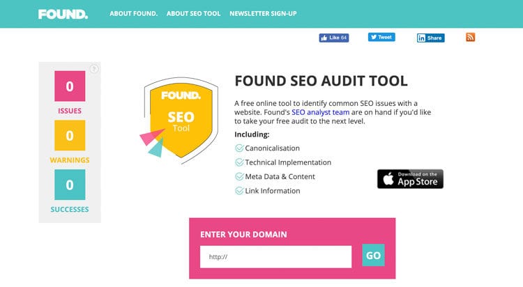 Found SEO Tool