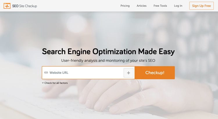 SEO Site Checkup Tool