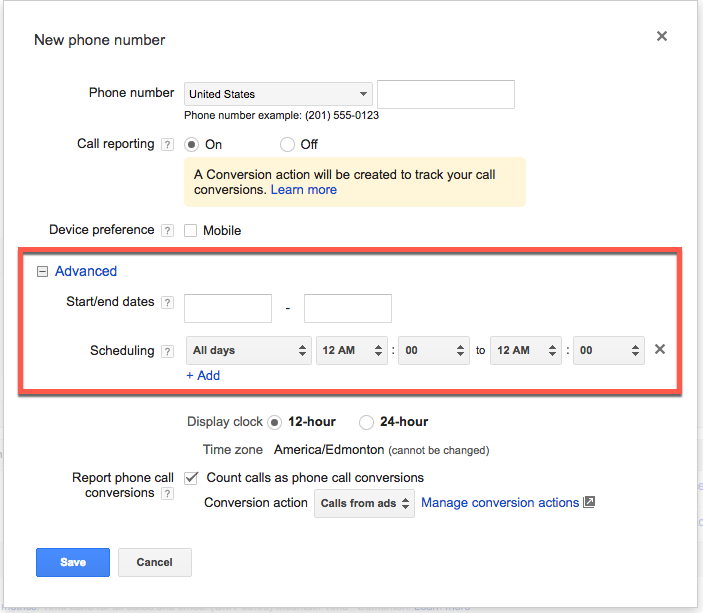 AdWords Call Extensions AdWords Call Extensions