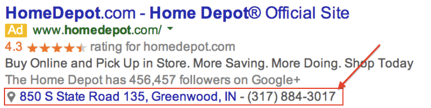 google ads location extensions
