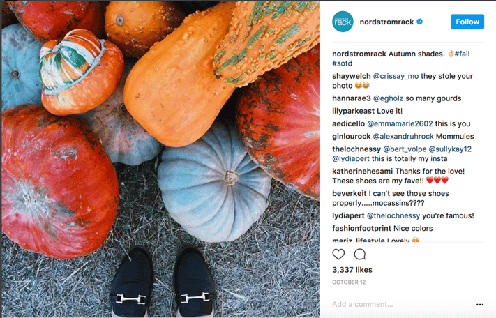 nordstrom instagram inbound marketing