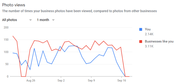 GMB - Photo views 