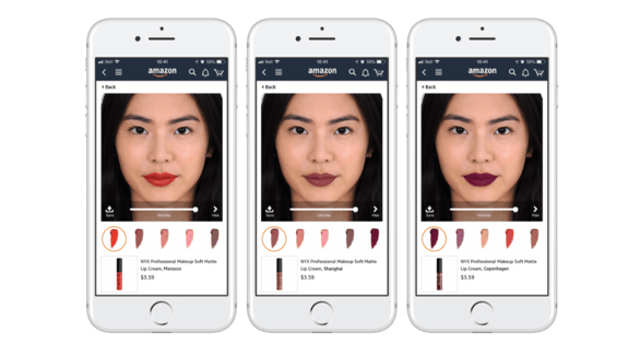 virtual try-on lipstick