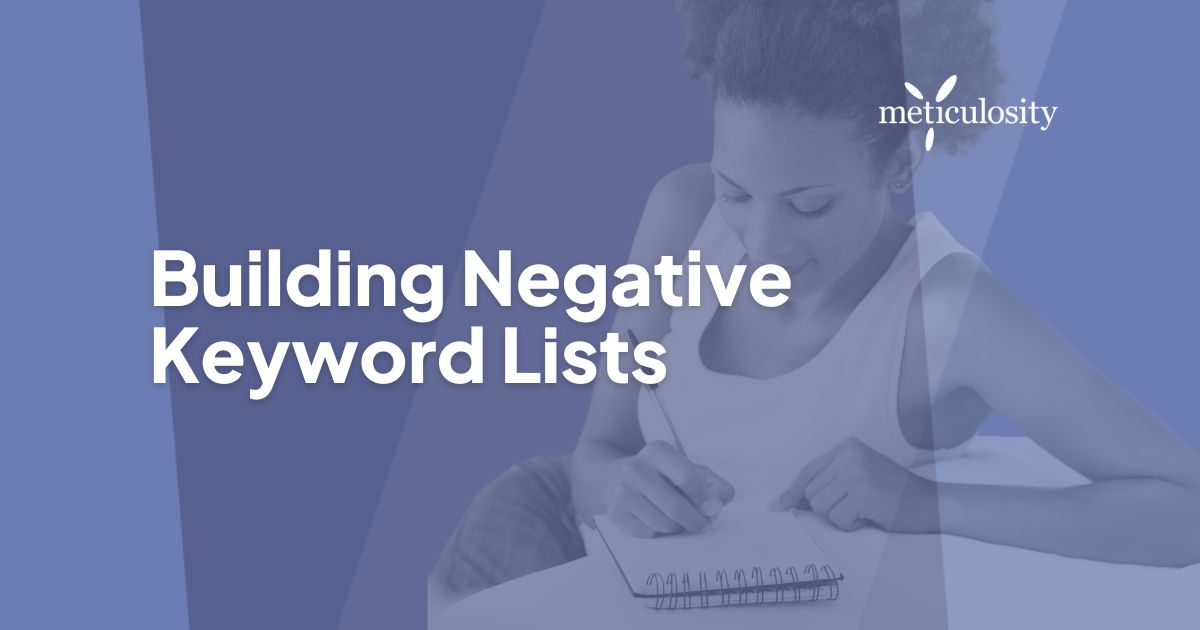 Building Negative keyword lists
