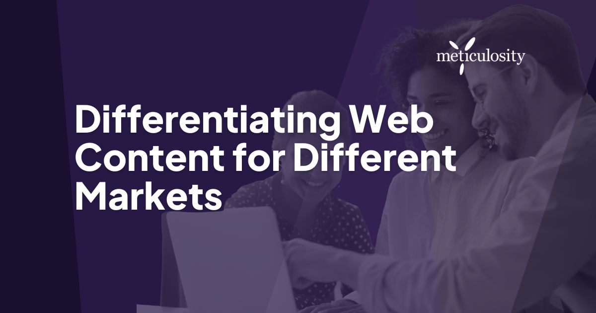 Differentiating web content