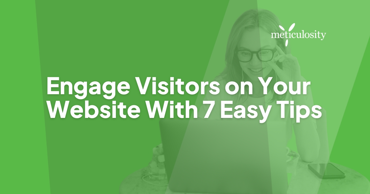 Engage visitors on your website