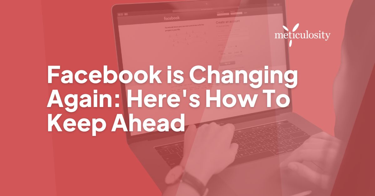 Facebook is changing again