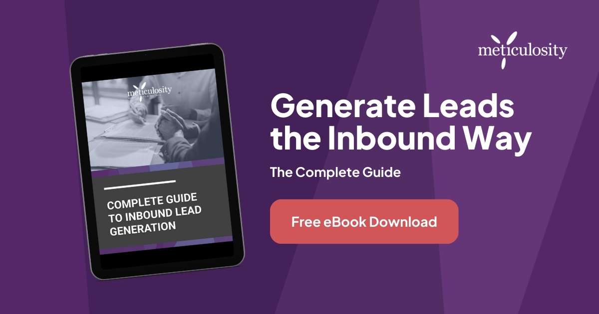 Inbound Lead Generation Ebook - Download Now!