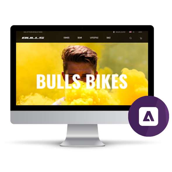 Bulls Bikes website homepage