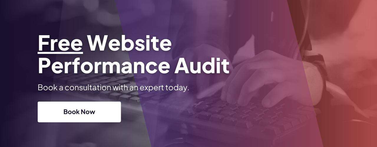 MET Website Performance Audit CTA