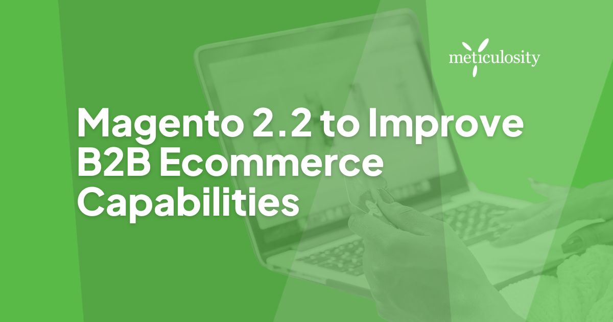 Magento 2.2 to Improve B2B Ecommerce Capabilities