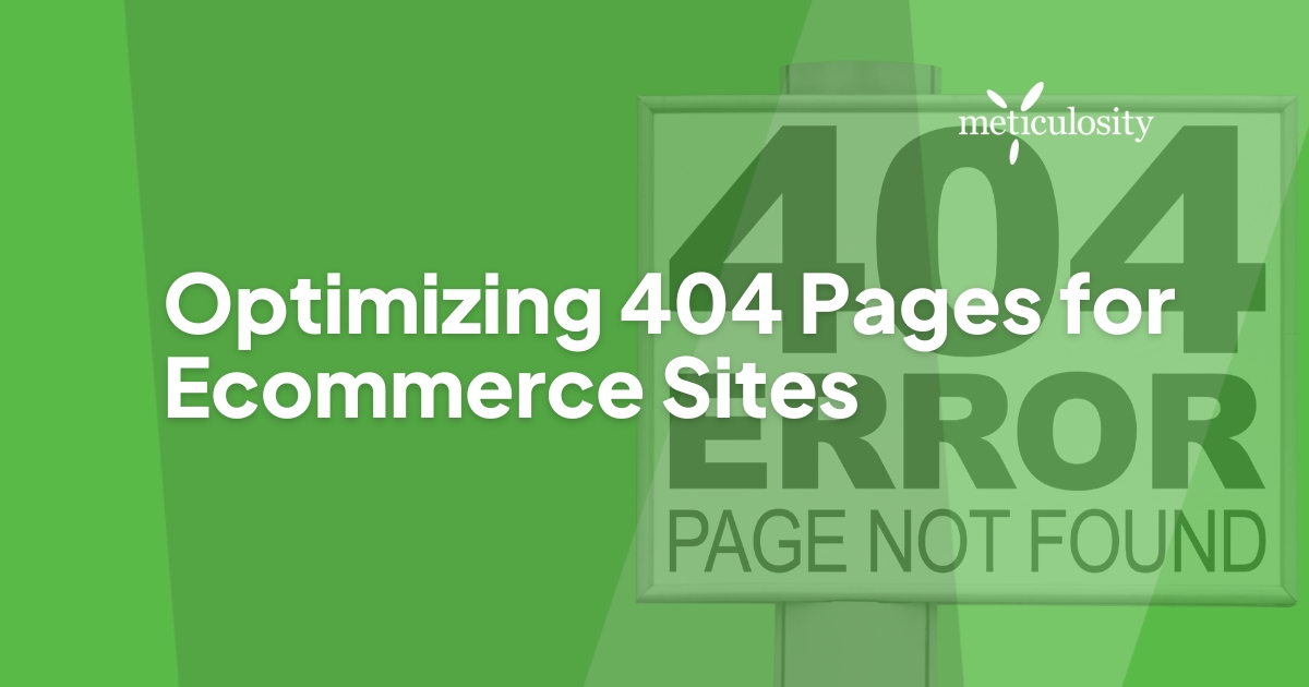 Optimizing 404 pages