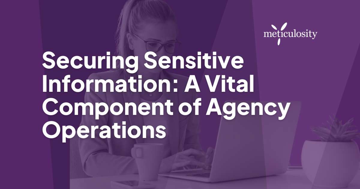 Securing Sensitive Information: A Vital Component of Agency Operations
