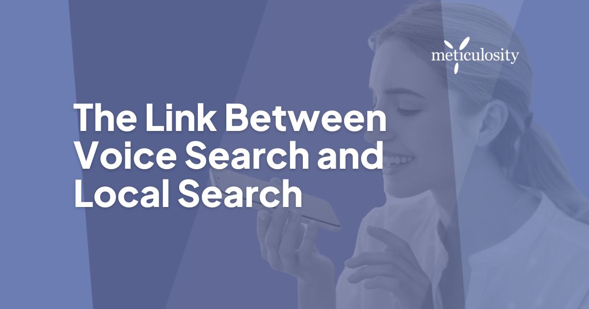 The link between voice search and local search