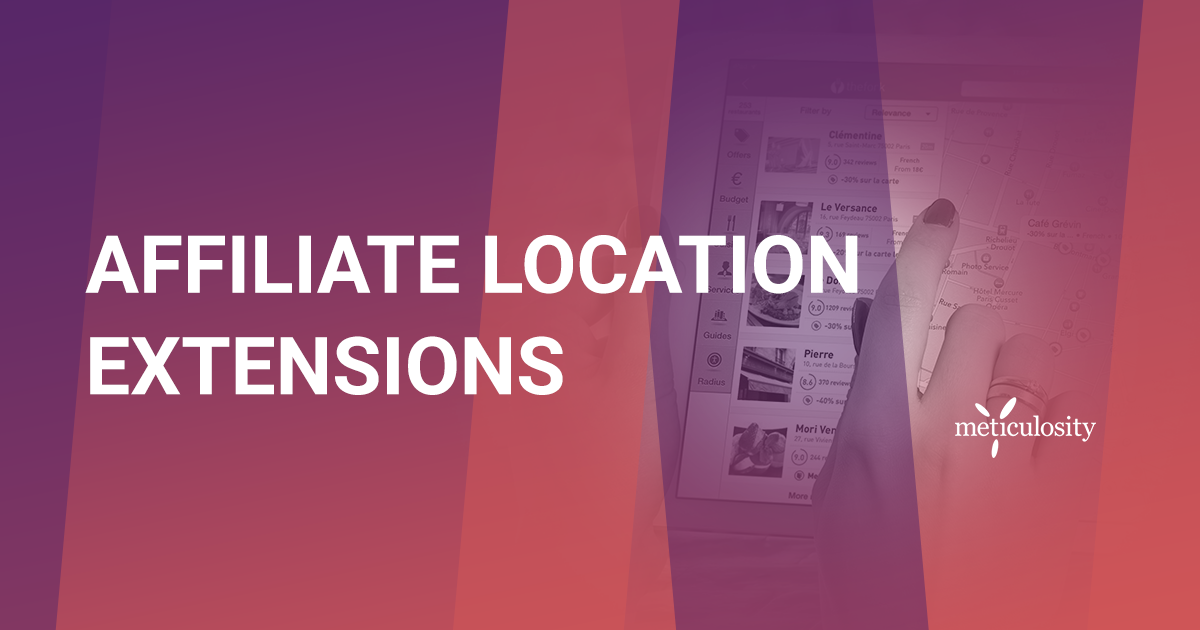 affiliate location extensions