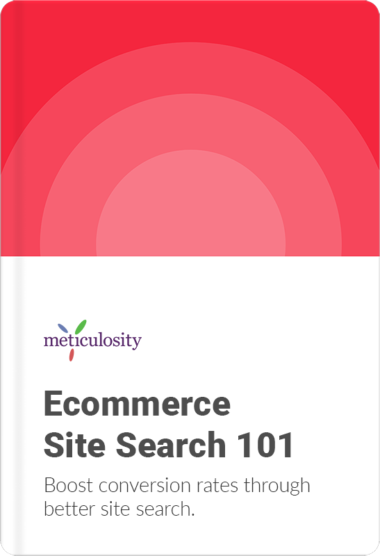 Ecommerce Site Search 101